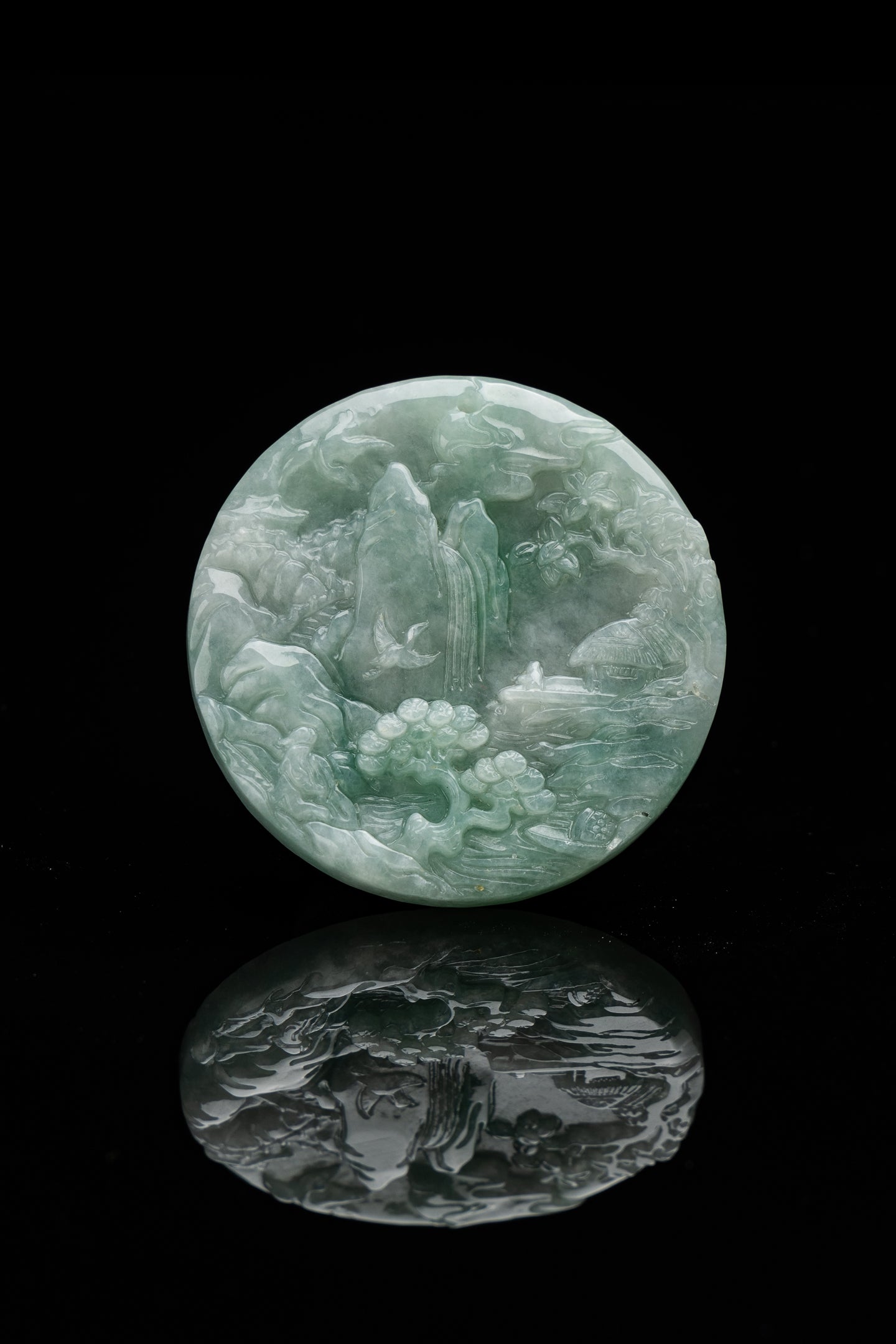 Jade Dragon Loong Pendant-565A5017