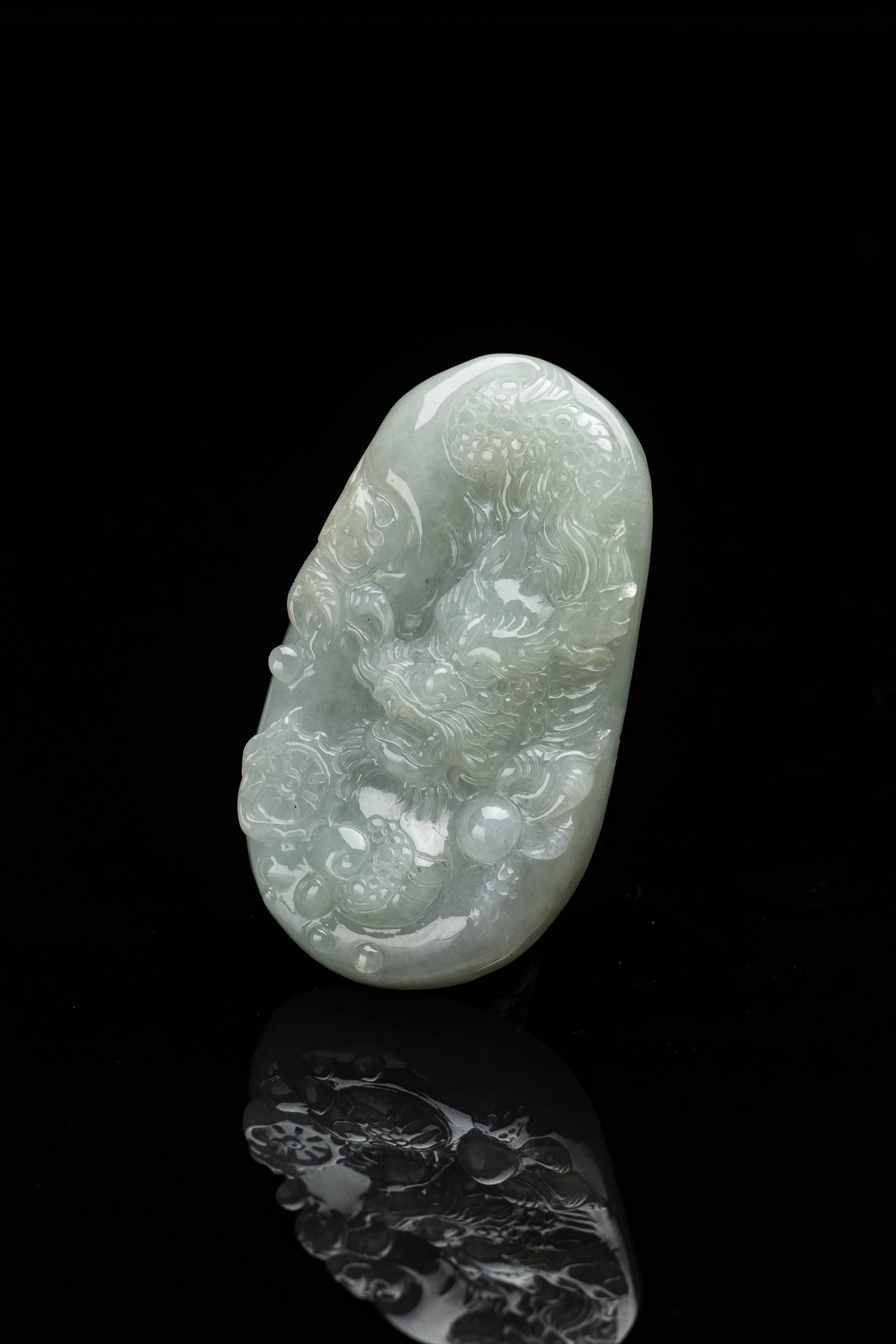 Jade Dragon Loong Pendant-565A5048