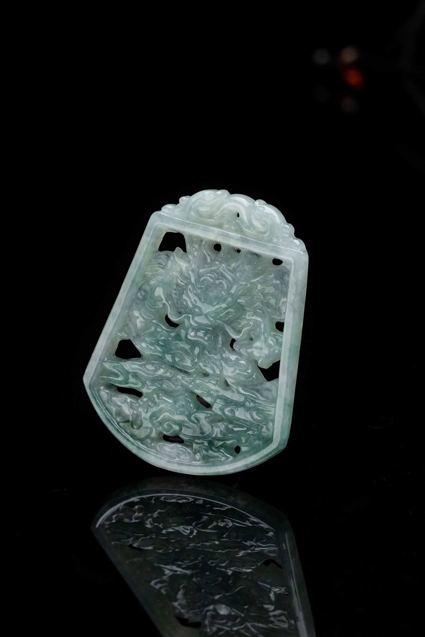 Jade Dragon Loong Pendant-565A5096