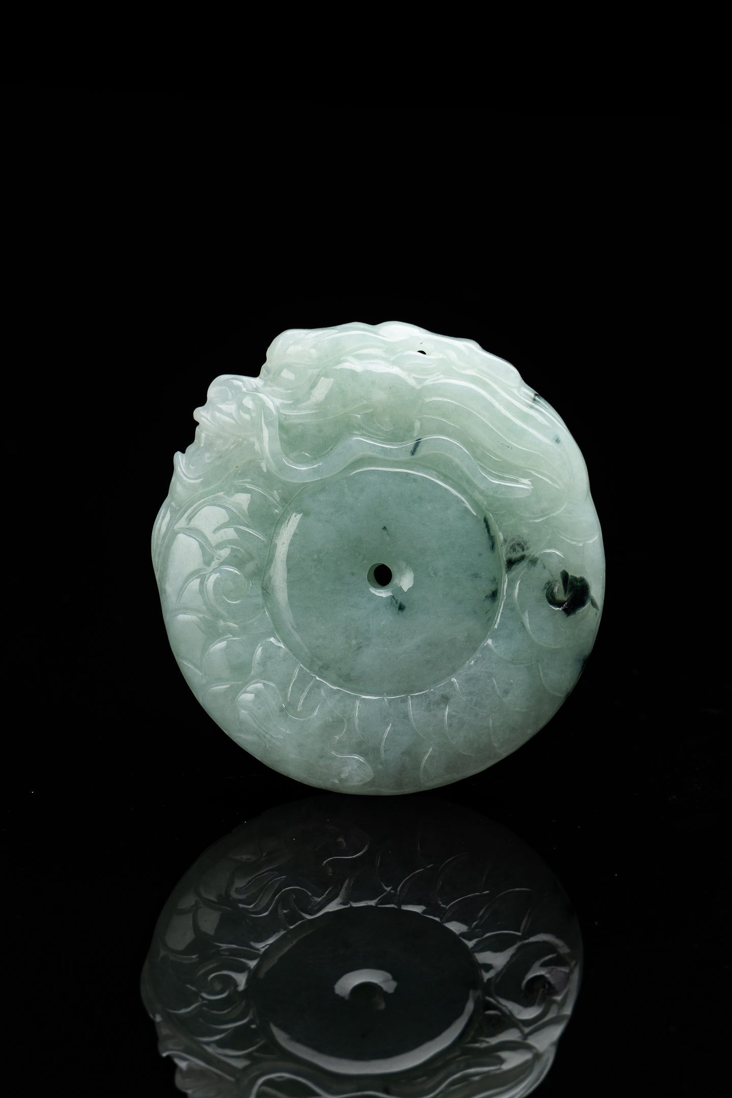 Jade Dragon Loong Pendant-565A5106