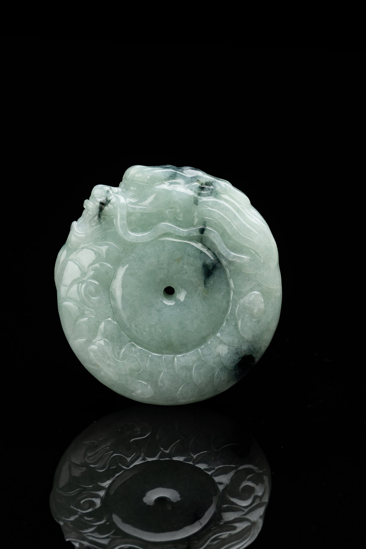 Jade Dragon Loong Pendant-565A5106