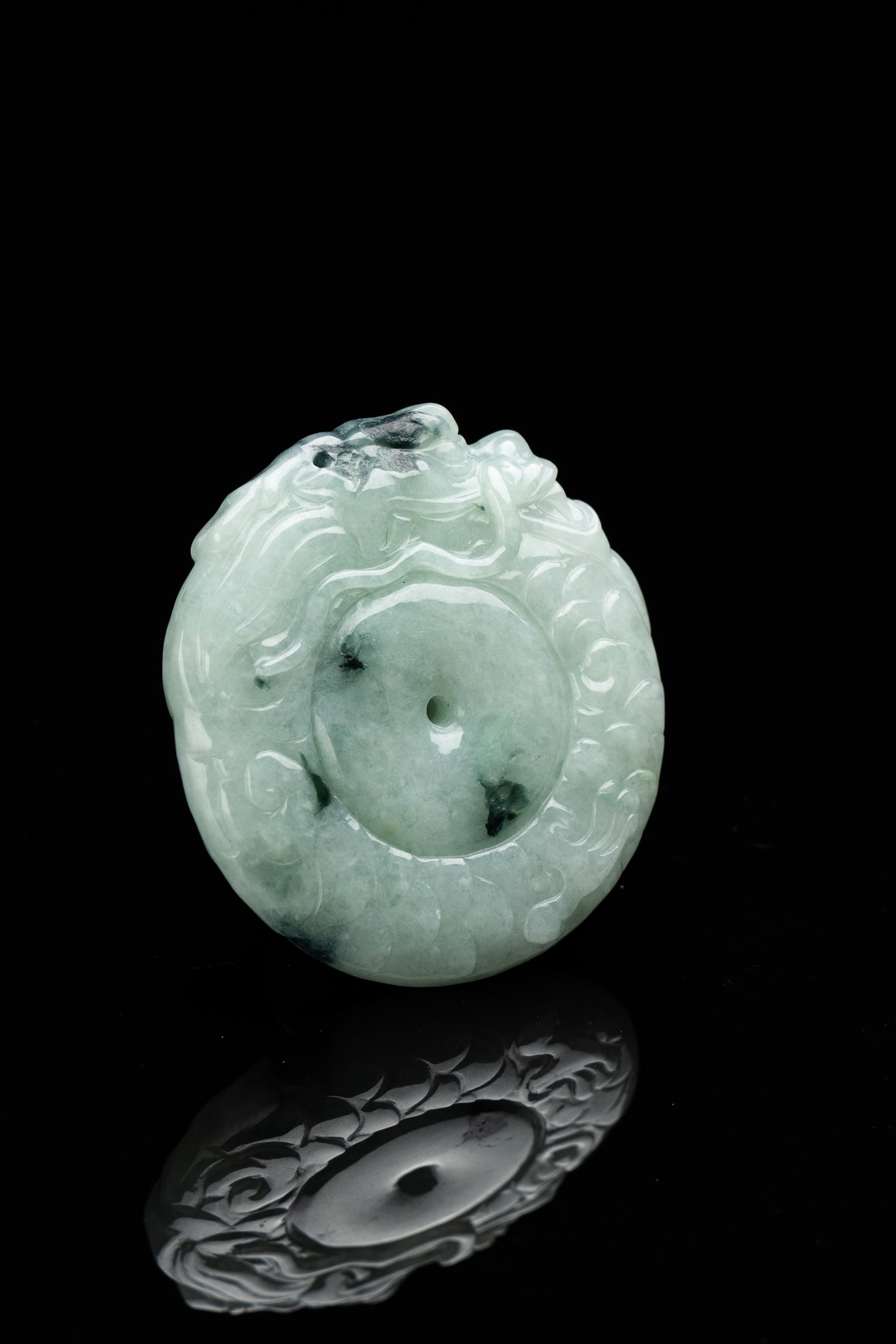 Jade Dragon Loong Pendant-565A5106