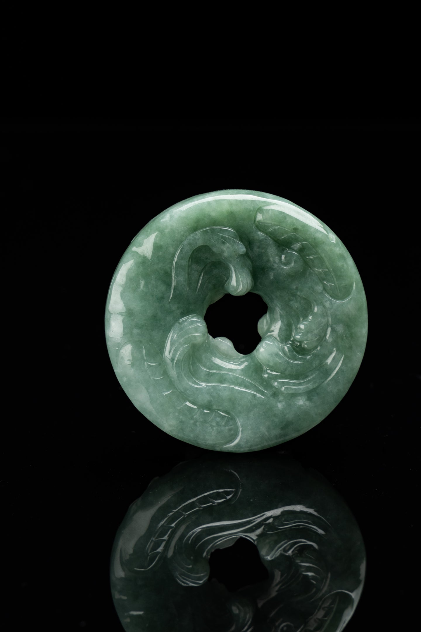 Jade Dragon Loong Pendant-565A5173