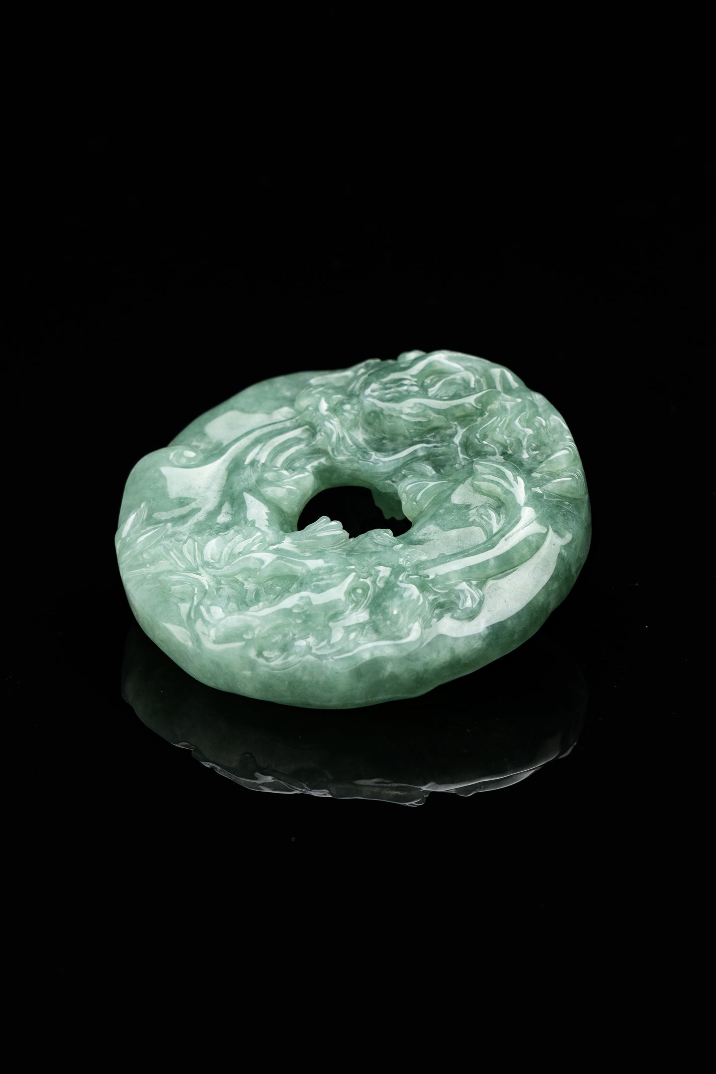 Jade Dragon Loong Pendant-565A5173