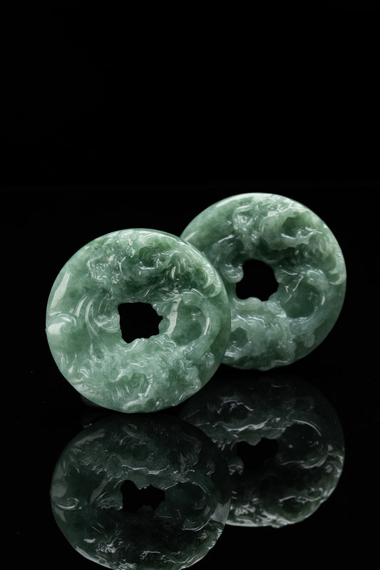 Jade Dragon Loong Pendant-565A5173