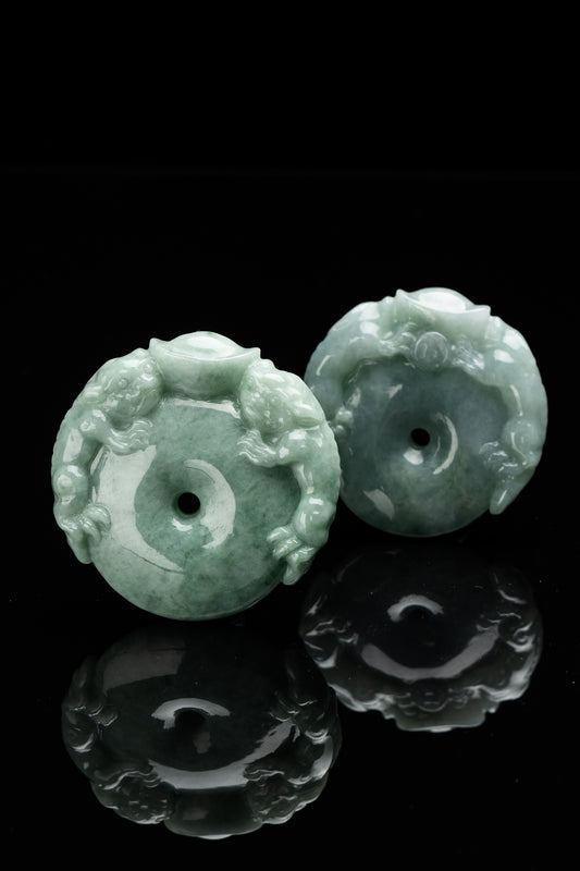 Jade Dragon Loong Pendant-565A5213