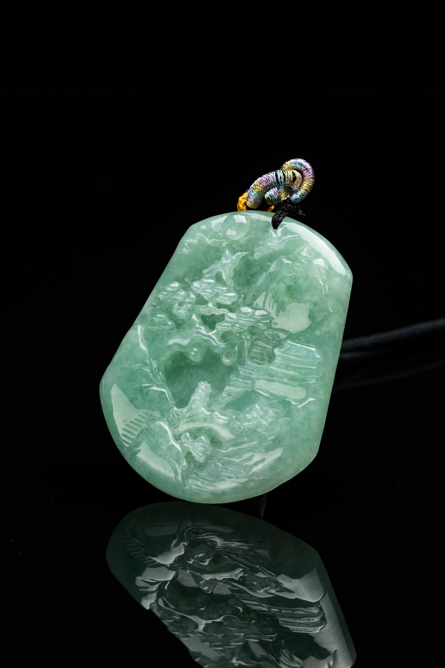 Jade Landscape Pendant-565A5254