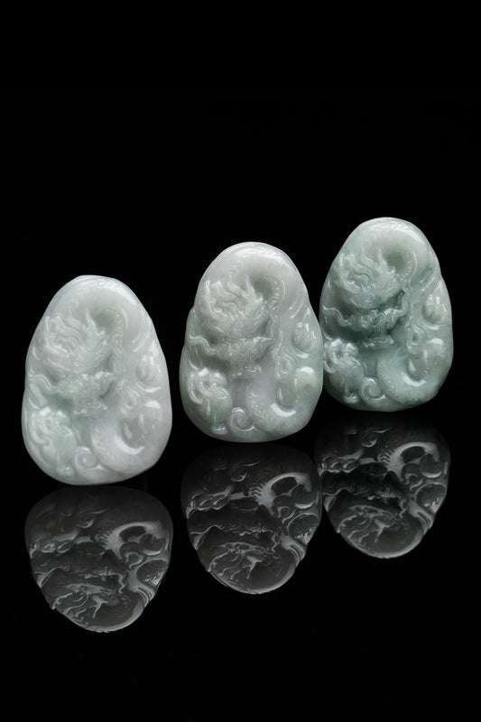 Jade Dragon Loong Pendant-565A5264