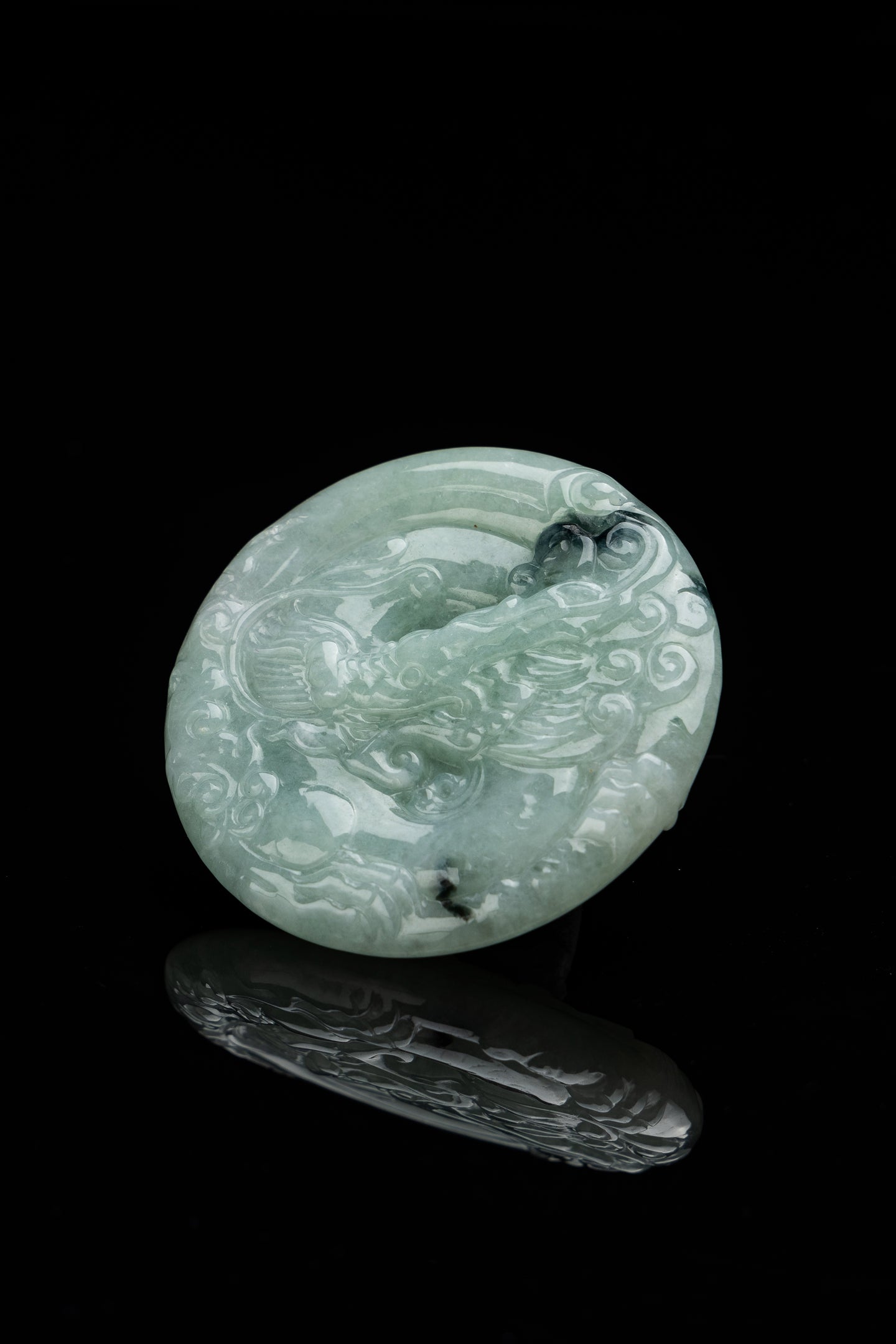 Jade Dragon Loong Pendant-565A5274